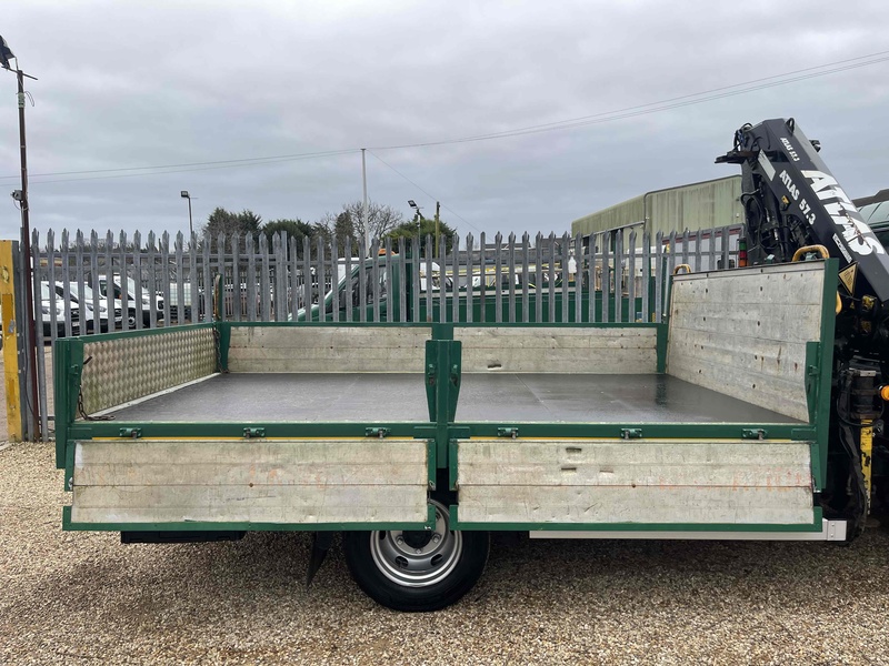 FUSO 7C15 34 ATLAS 57.3 CRANE 12FT DROPSIDE 7.5 TON 3.0 Dropside Crane Lorry Manual Diesel