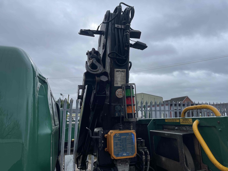 FUSO 7C15 34 ATLAS 57.3 CRANE 12FT DROPSIDE 7.5 TON 3.0 Dropside Crane Lorry Manual Diesel