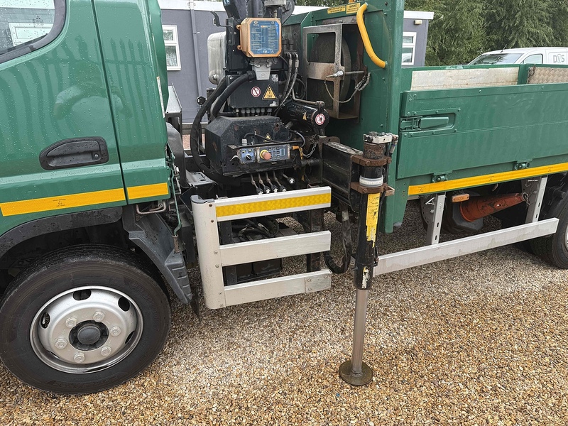 FUSO 7C15 34 ATLAS 57.3 CRANE 12FT DROPSIDE 7.5 TON 3.0 Dropside Crane Lorry Manual Diesel