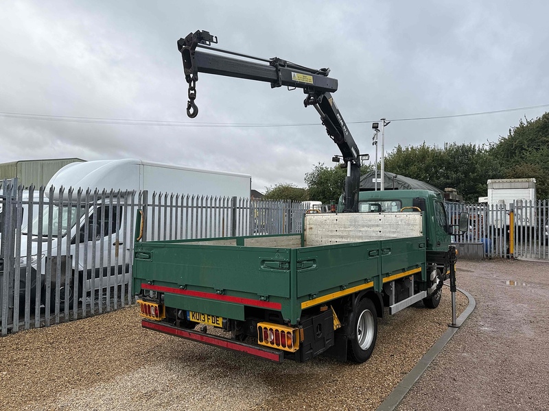 FUSO 7C15 34 ATLAS 57.3 CRANE 12FT DROPSIDE 7.5 TON 3.0 Dropside Crane Lorry Manual Diesel