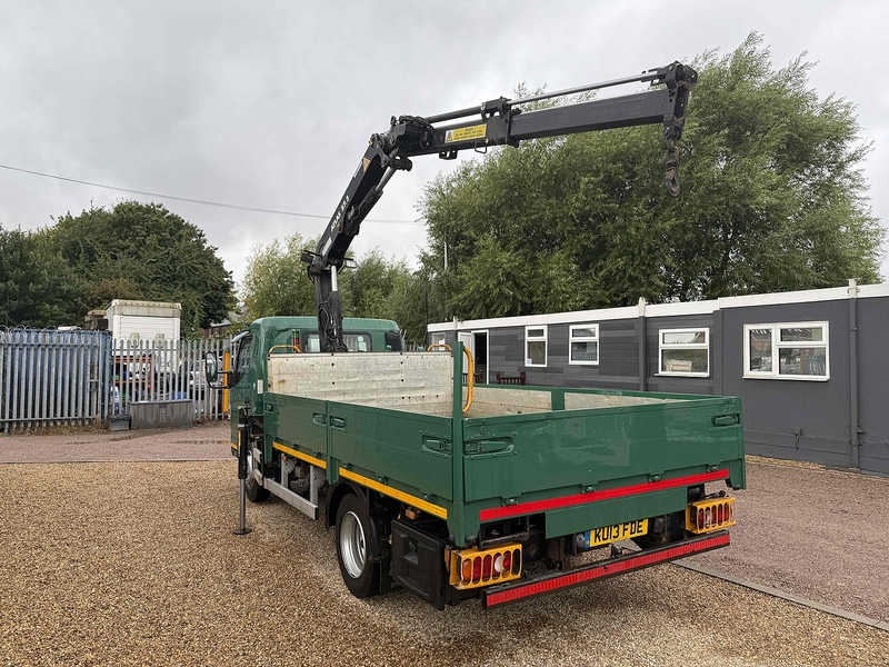 FUSO 7C15 34 ATLAS 57.3 CRANE 12FT DROPSIDE 7.5 TON 3.0 Dropside Crane Lorry Manual Diesel