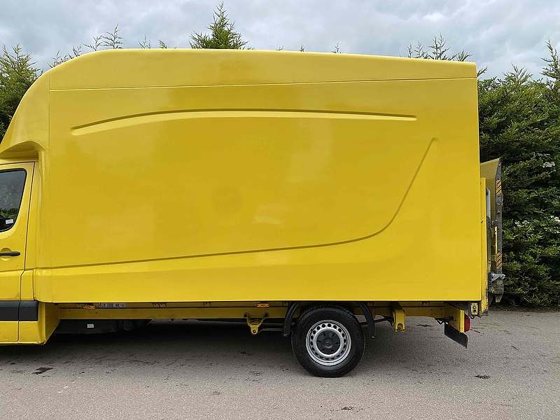 Mercedes-Benz 313 2.1 CDI LWB LUTON VAN TAIL LIFT - YELLOW