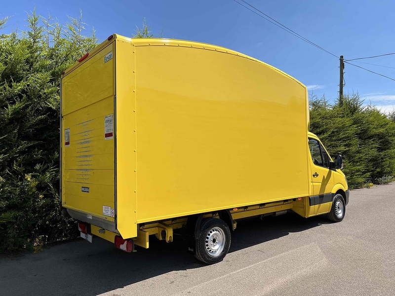 Mercedes-Benz 2.1 313 CDI LWB LUTON VAN TAIL LIFT - YELLOW