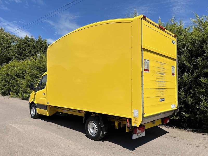 Mercedes-Benz 2.1 313 CDI LWB LUTON VAN TAIL LIFT - YELLOW