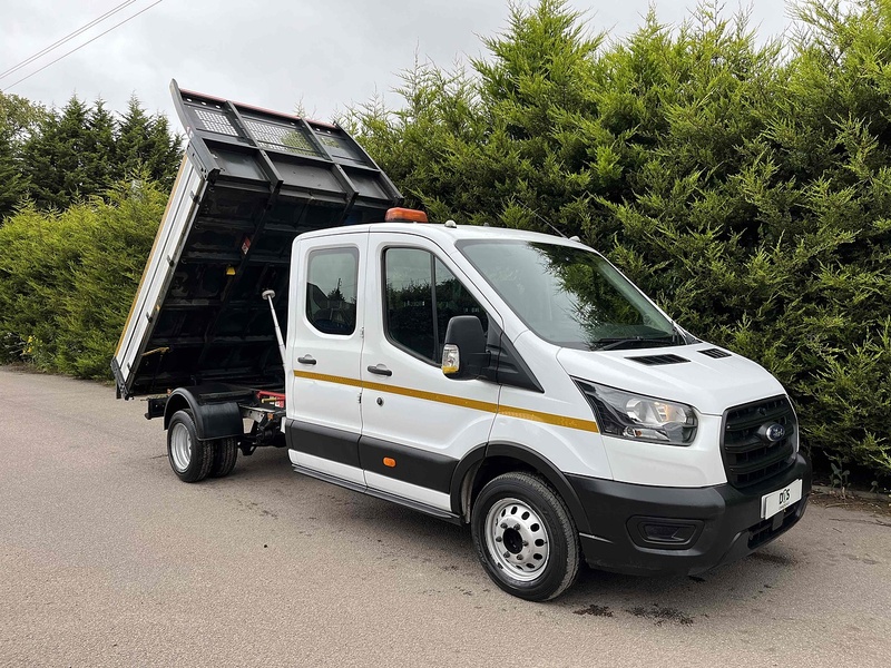 Ford 2.0 350 EcoBlue Leader MWB DOUBLE CAB TIPPER - 7 SEATS