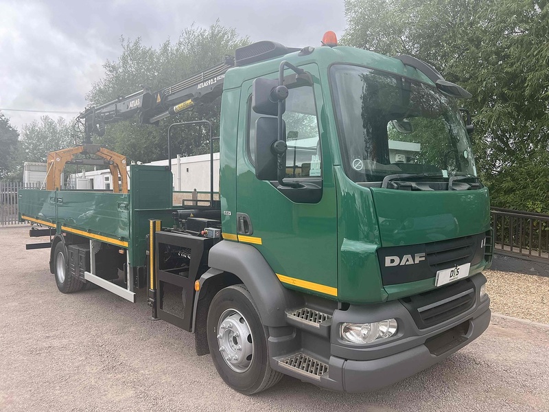 DAF 16 TON DROPSIDE CRANE LORRY 6..7 Dropside Manual Diesel