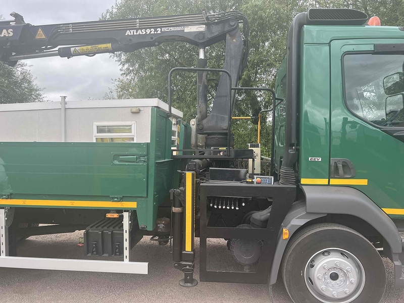 DAF 16 TON DROPSIDE CRANE LORRY 6..7 Dropside Manual Diesel