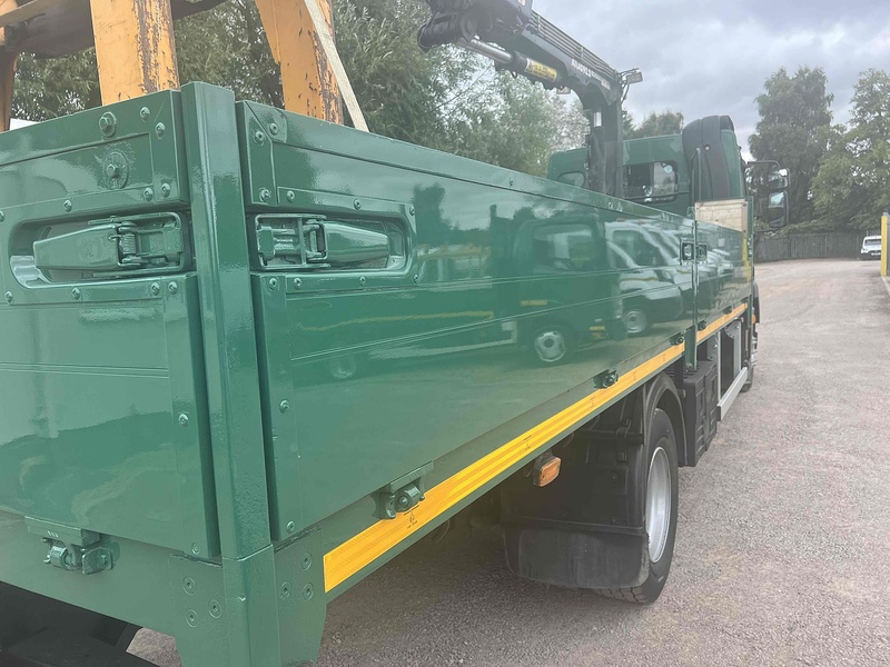 DAF 16 TON DROPSIDE CRANE LORRY 6..7 Dropside Manual Diesel