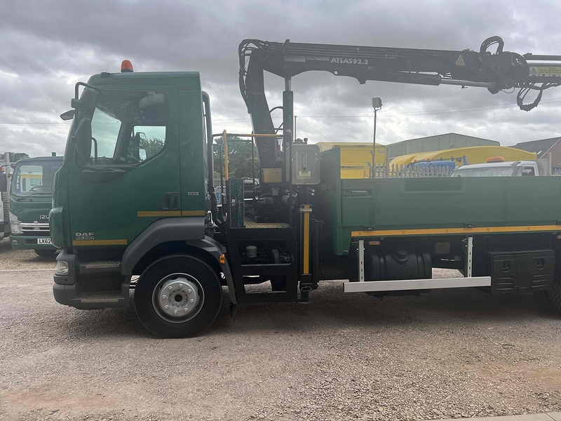 DAF 16 TON DROPSIDE CRANE LORRY 6..7 Dropside Manual Diesel