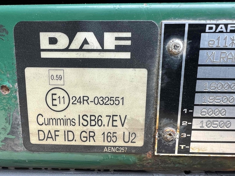 DAF 16 TON DROPSIDE CRANE LORRY 6..7 Dropside Manual Diesel