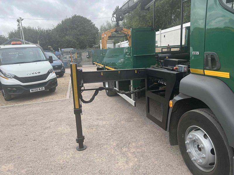 DAF 16 TON DROPSIDE CRANE LORRY 6..7 Dropside Manual Diesel