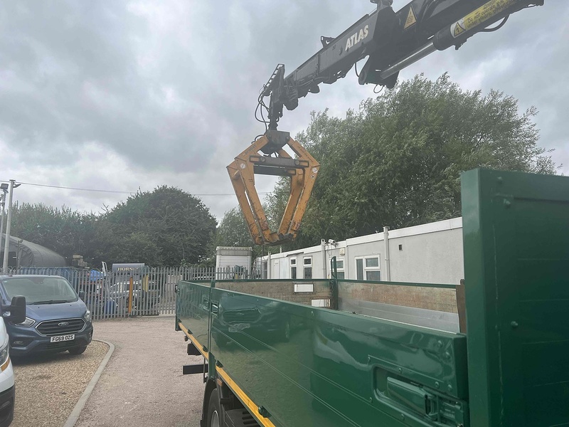 DAF 16 TON DROPSIDE CRANE LORRY 6..7 Dropside Manual Diesel