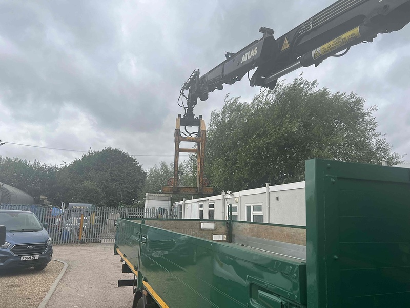 DAF 16 TON DROPSIDE CRANE LORRY 6..7 Dropside Manual Diesel