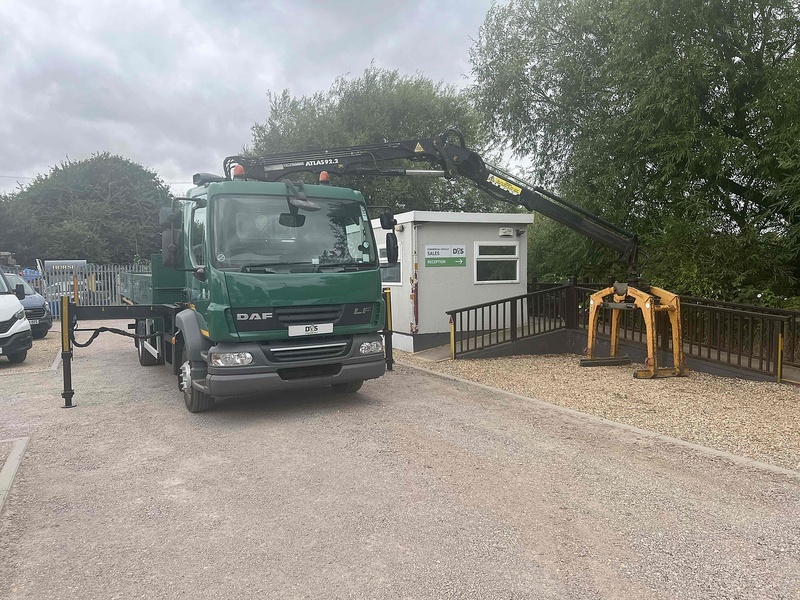 DAF 16 TON DROPSIDE CRANE LORRY 6..7 Dropside Manual Diesel