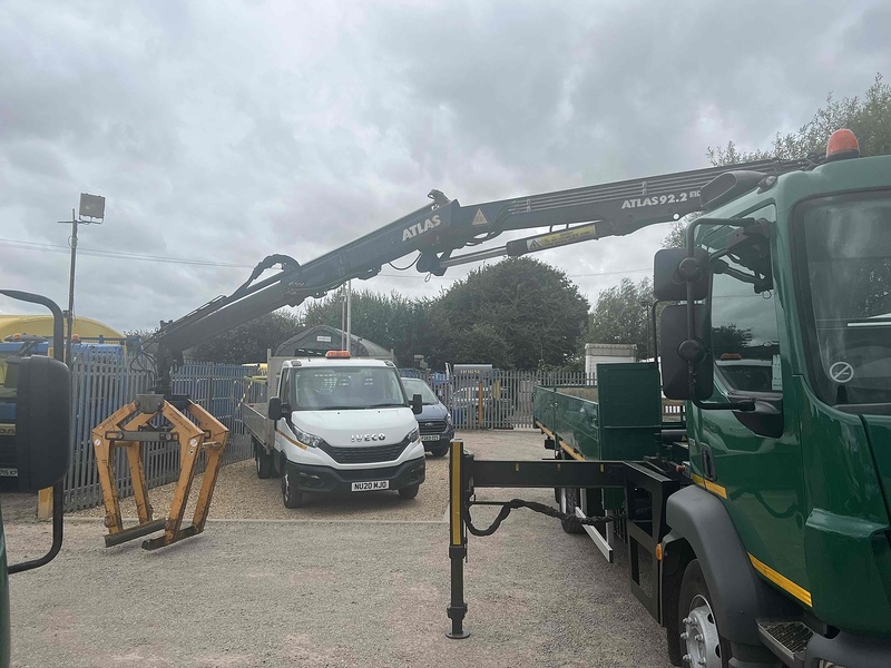 DAF 16 TON DROPSIDE CRANE LORRY 6..7 Dropside Manual Diesel