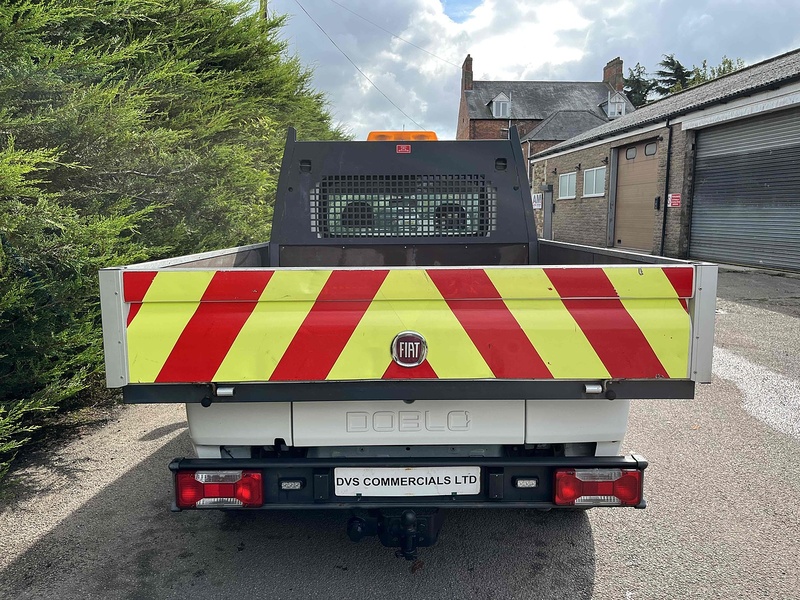 Fiat 1.3 MultiJetII SWB DROPSIDE - WHITE