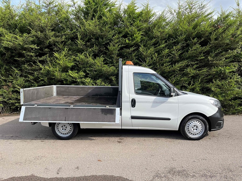Fiat 1.3 MultiJetII SWB DROPSIDE - WHITE