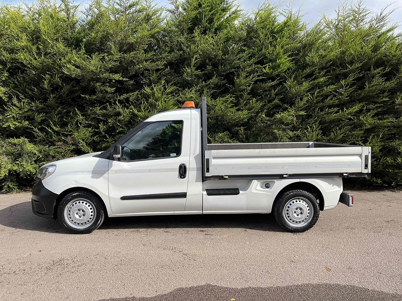 Fiat 1.3 MultiJetII SWB DROPSIDE - WHITE