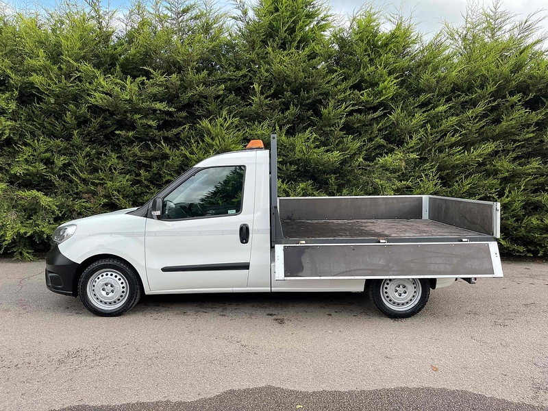 Fiat 1.3 MultiJetII SWB DROPSIDE - WHITE