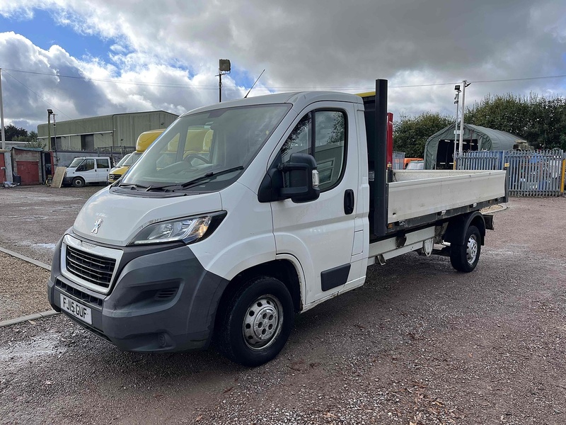 Peugeot 2.2 HDi 335 LWB DROPSIDE - WHITE