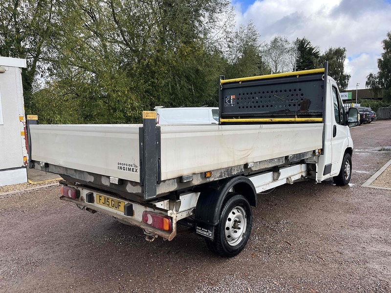 Peugeot 2.2 HDi 335 LWB DROPSIDE - WHITE