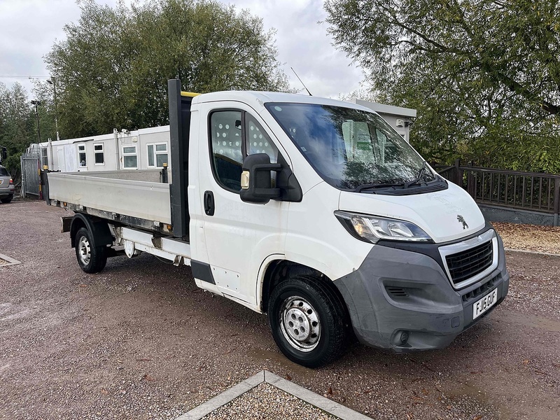 Peugeot 2.2 HDi 335 LWB DROPSIDE - WHITE