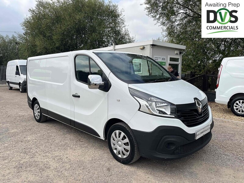 Renault 1.6 dCi 29 Business LWB PANEL VAN WHITE - 3 SEATS