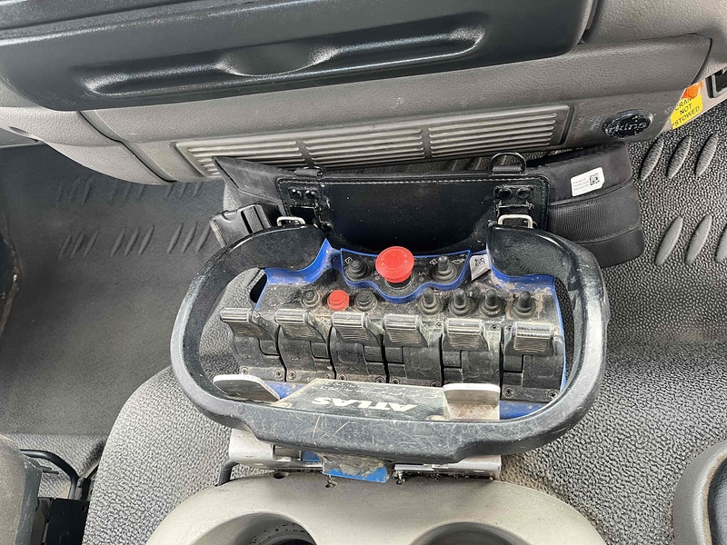 DAF 6.7l 18 TON DROPSIDE WITH ATLAS CRANE BLOCK GRAB - MANUAL