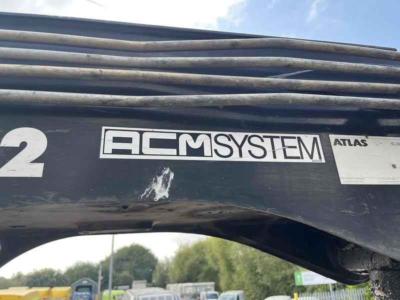 DAF 6.7l 18 TON DROPSIDE WITH ATLAS CRANE BLOCK GRAB - MANUAL