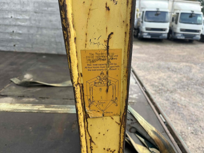 DAF 6.7l 18 TON DROPSIDE WITH ATLAS CRANE BLOCK GRAB - MANUAL