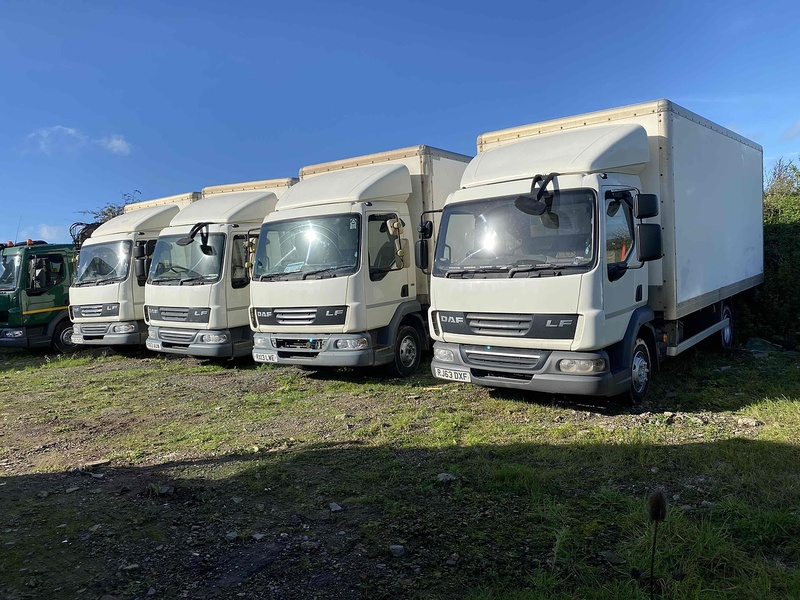 DAF 7.5 Ton Box Lorry With Taillift 4.5 Box Van Automatic Diesel