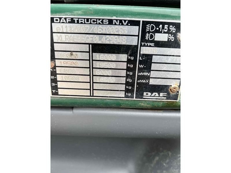 DAF 55.220 6.7 Dropside Diesel