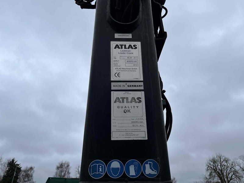 DAF 55.220 6.7 15 Ton Dropside Crane Lorry Grab Truck Manual Diesel