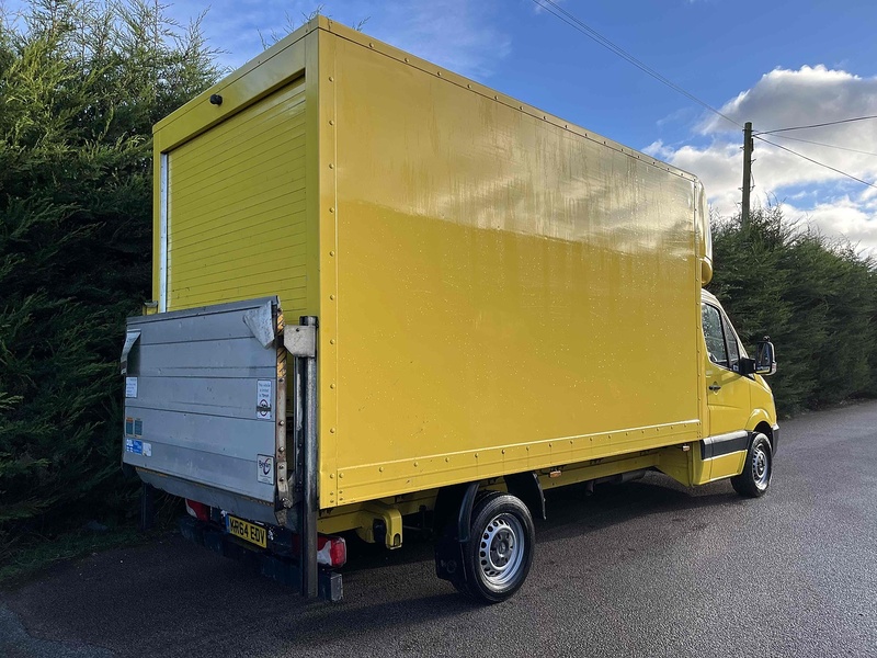 Mercedes-Benz 2.1 CDI 313 LWB LUTON VAN TAIL LIFT - YELLOW