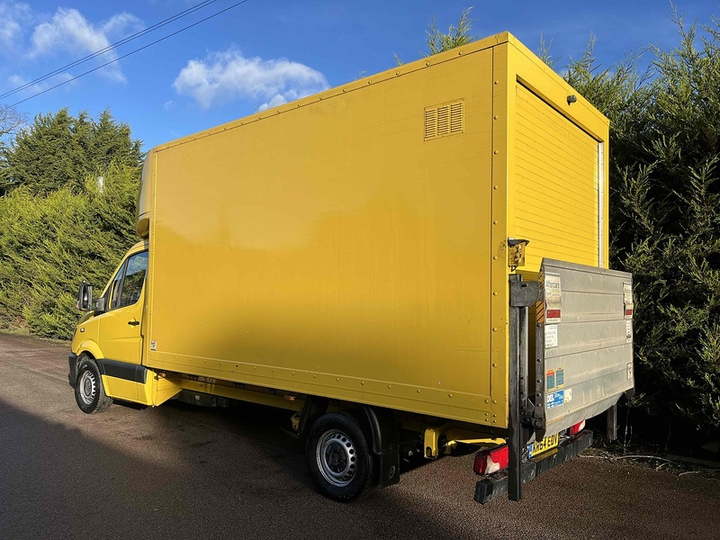 Mercedes-Benz 2.1 CDI 313 LWB LUTON VAN TAIL LIFT - YELLOW