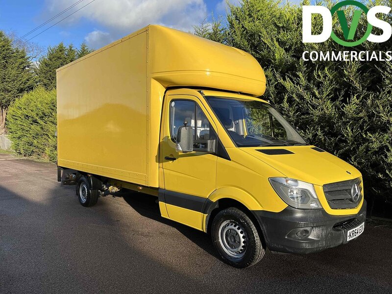 Mercedes-Benz 2.1 CDI 313 LWB LUTON VAN TAIL LIFT - YELLOW