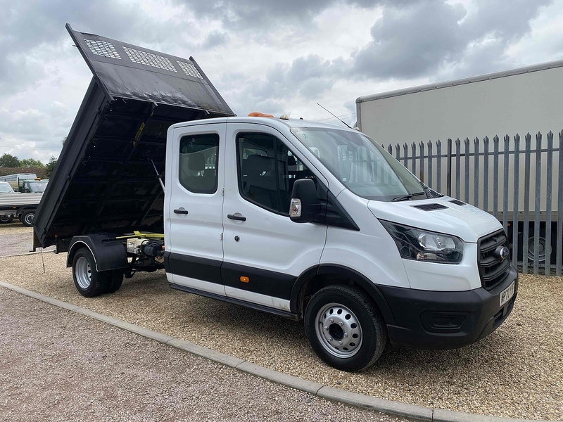 Ford 2.0 350 EcoBlue Leader LWB DOUBLE CAB TIPPER - 7 SEATS