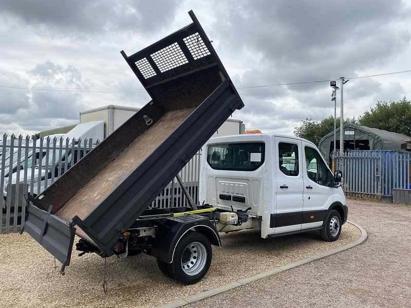 Ford 2.0 350 EcoBlue Leader LWB DOUBLE CAB TIPPER - 7 SEATS