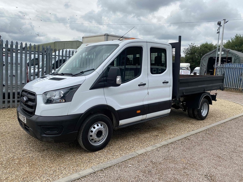 Ford 2.0 350 EcoBlue Leader LWB DOUBLE CAB TIPPER - 7 SEATS