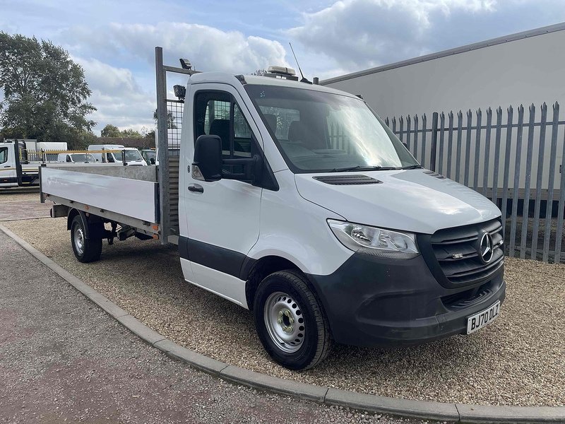Mercedes-Benz 2.1 316 CDI L3 LWB 14FT DROPSIDE - WHITE