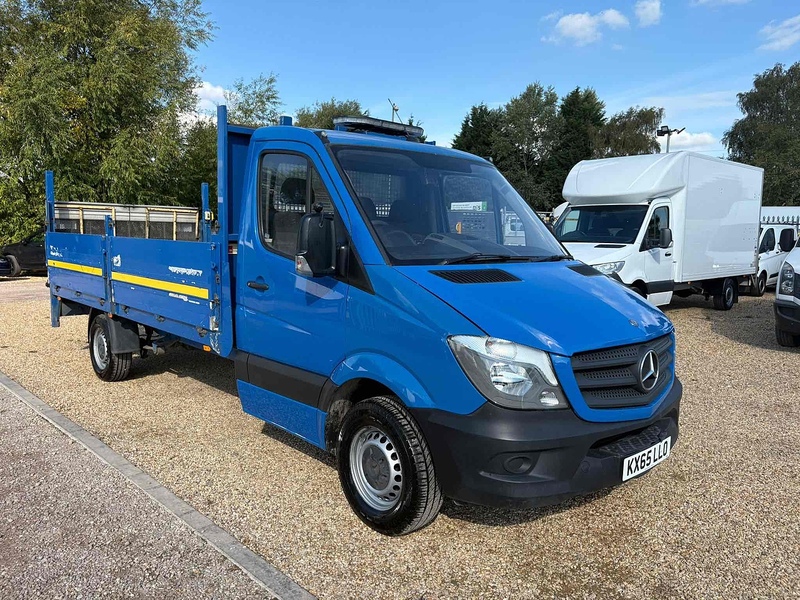 Mercedes-Benz 2.1 313 CDI LWB DROPSIDE FLATBED PICK UP - TAIL LIFT