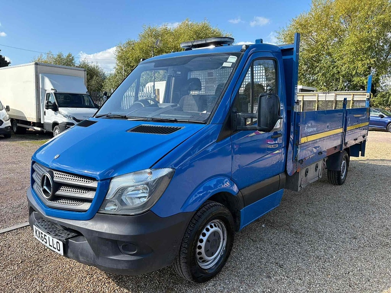Mercedes-Benz 2.1 313 CDI LWB DROPSIDE FLATBED PICK UP - TAIL LIFT