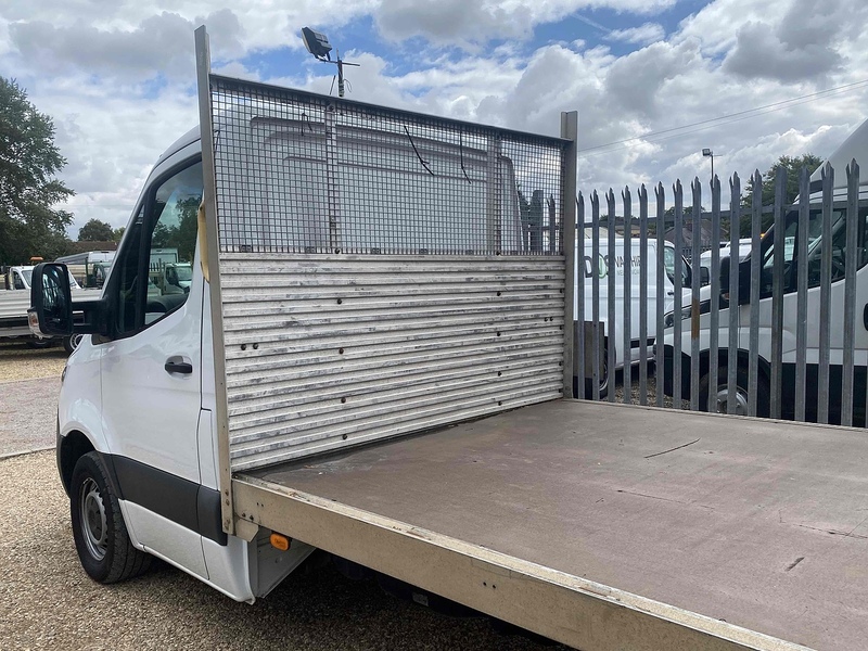 Mercedes-Benz 2.1 314 CDI Progressive L3 LWB 14FT FLATBED - WHITE