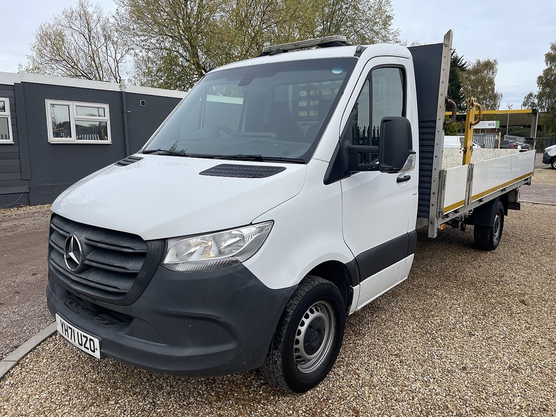 Mercedes-Benz 314 2.1 CDI Progressive L3 LWB DROPSIDE - WHITE