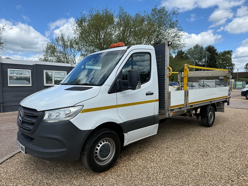 Mercedes-Benz 316 2.1 CDI L3 LWB DROPSIDE – WHITE