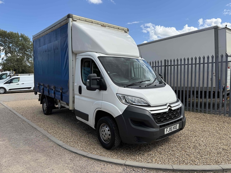 Citroen HDi 35 2.2 CURTAIN SIDED LUTON VAN - WHITE