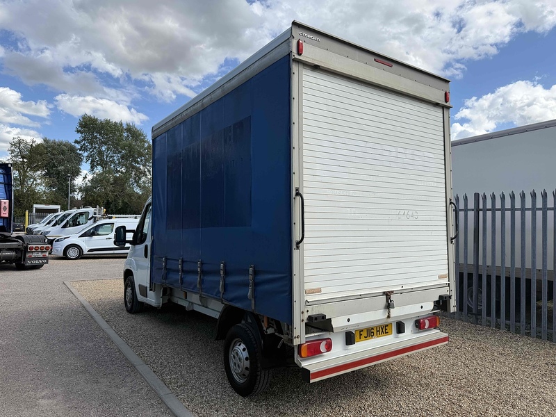 Citroen HDi 35 2.2 CURTAIN SIDED LUTON VAN - WHITE