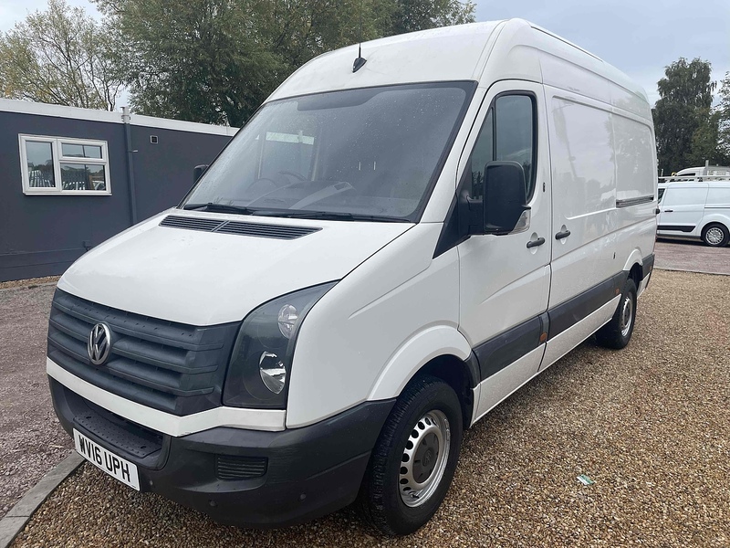 Volkswagen TDI CR35 2.0 MWB HIGH ROOF PANEL VAN - WHITE