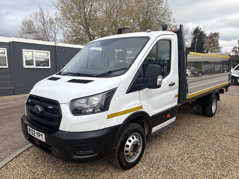 Ford 350 2.0 EcoBlue Leader L4 XLWB DROPSIDE TAIL LIFT - DRW