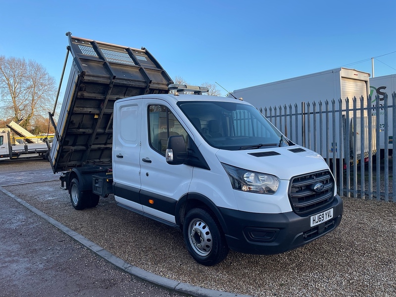 Ford 350 2.0 EcoBlue Leader L3 LWB DOUBLE CAB STORAGE TIPPER - DRW